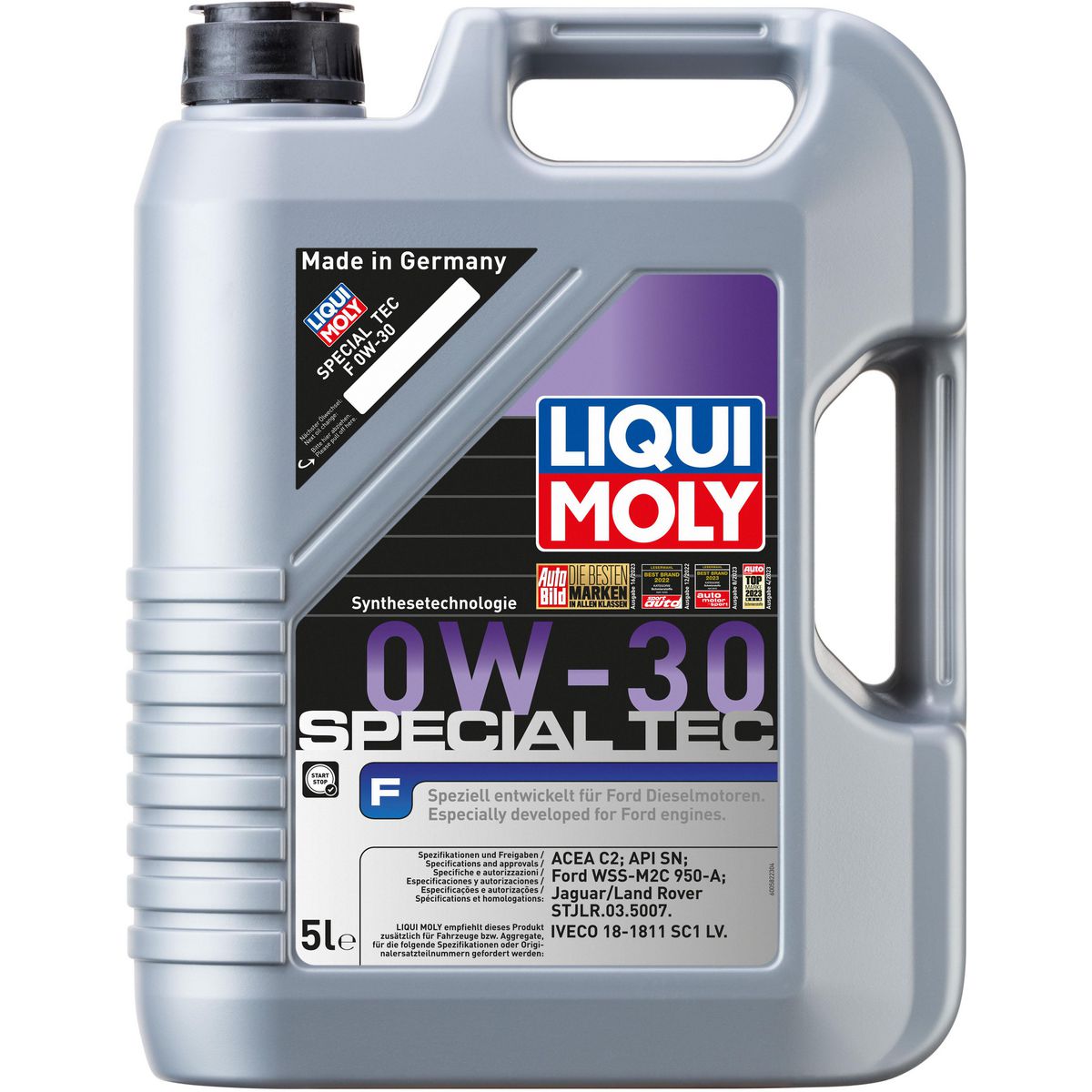 LIQUI-MOLY Special Tec F 0W-30 Engine Oil 5L 8903