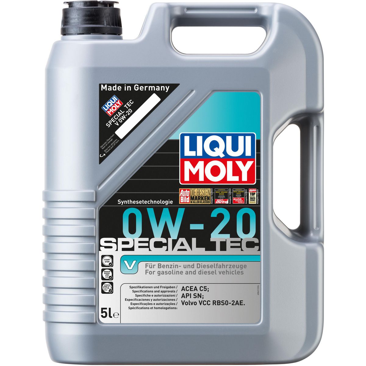 LIQUI-MOLY Special Tec V 0W-20 Engine Oil 5L 20632