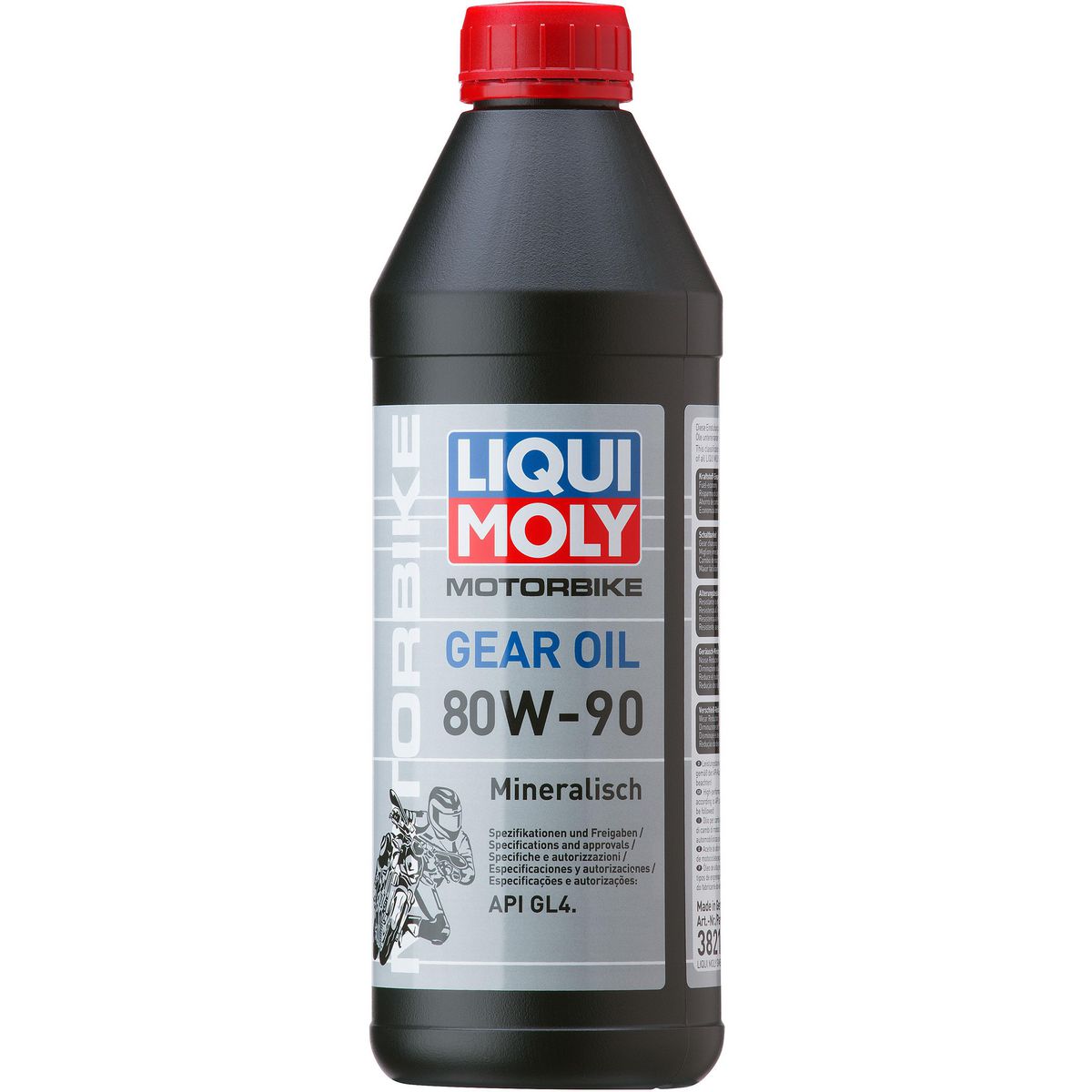 LIQUI-MOLY Motorbike Gear 80W-90 Gear Oil 1L 3821