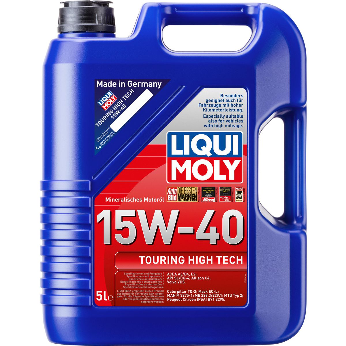 LIQUI-MOLY Touring High Tech 15W-40 Engine Oil 5L 1862