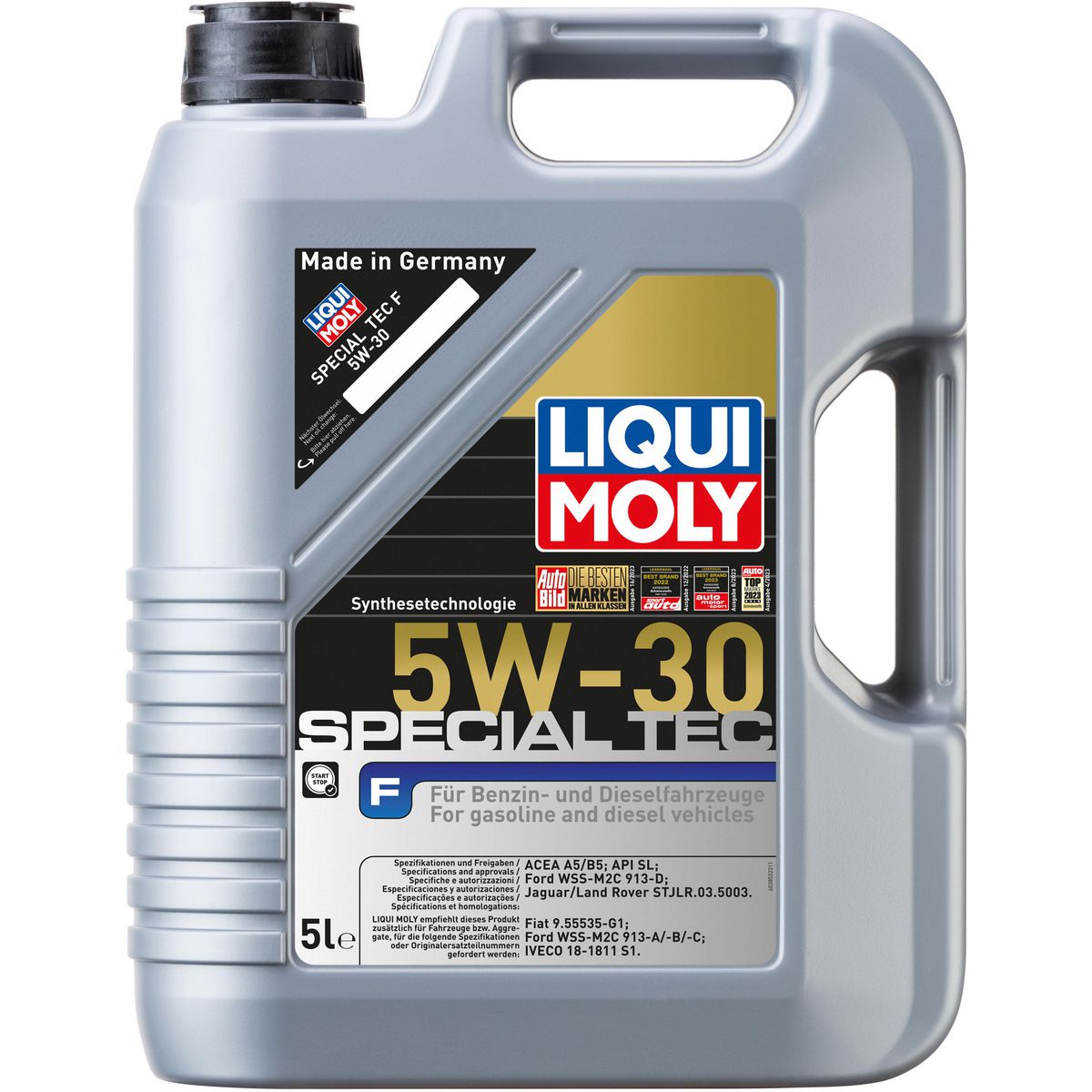LIQUI-MOLY Special Tec F 5W-30 Engine Oil 5L 2326