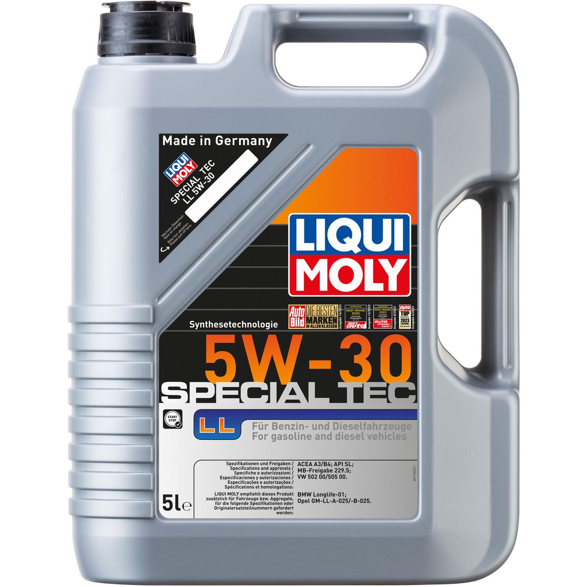 LIQUI-MOLY Special Tec LL 5W-30 Engine Oil 5L 2448