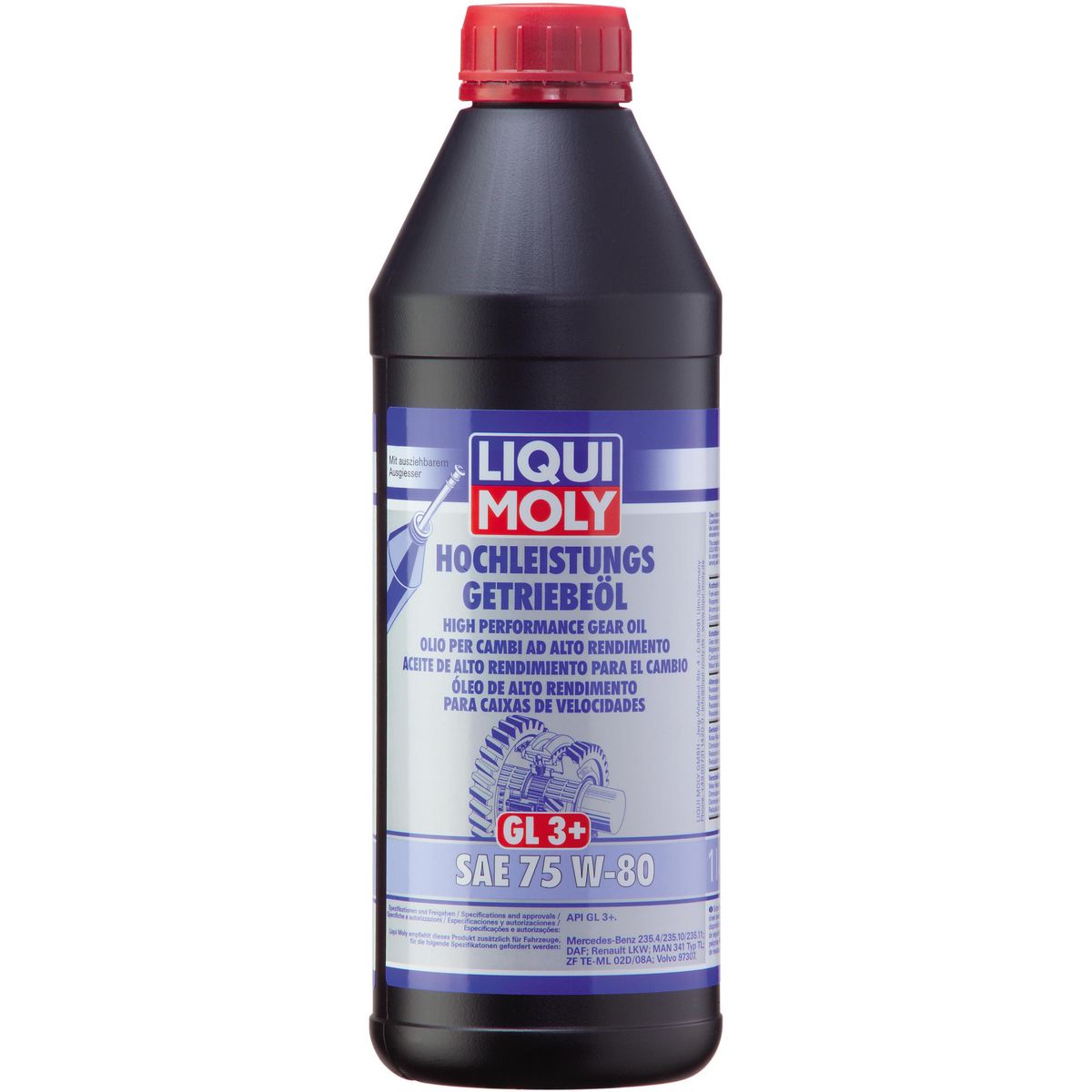 LIQUI-MOLY High Performance Gear Oil 75W-80 GL3+ 1L 4427