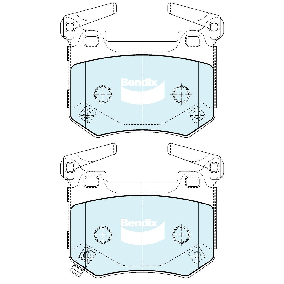 Bendix SRT Brake Pad Set DB2647 SRT