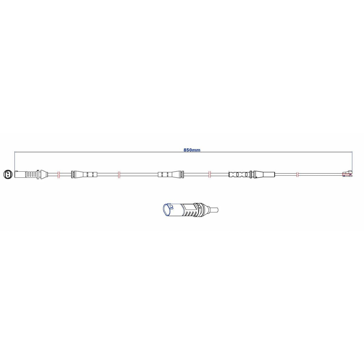 Bendix Brake Wear Sensor BWS1185