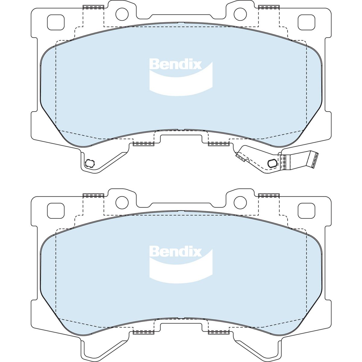 Bendix Ultimate 4WD Brake Pad Set DB2639 ULT4WD