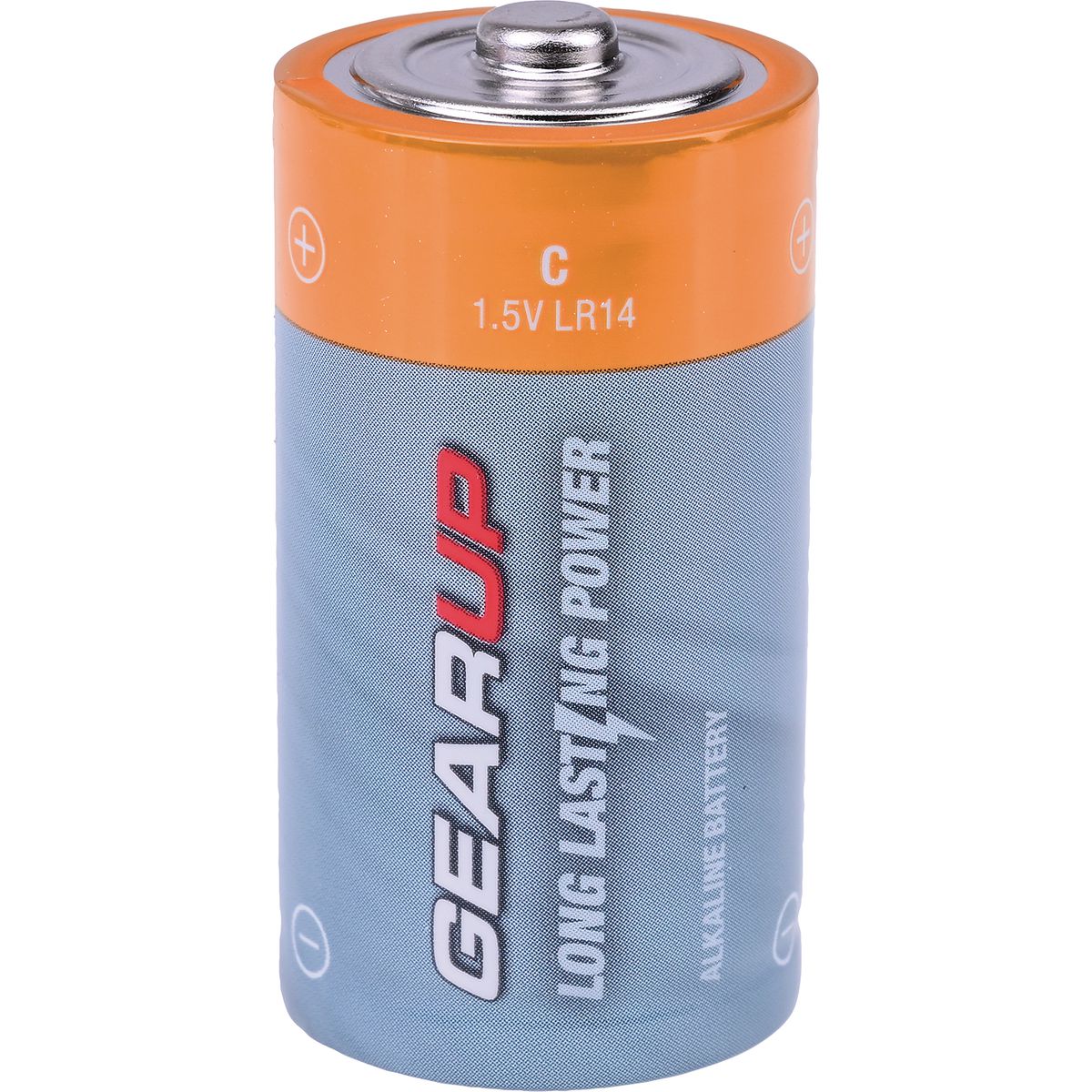 Gearup Alkaline C Size Batteries 4Pcs Hang Box; Capacity:7500Mah GUC-4