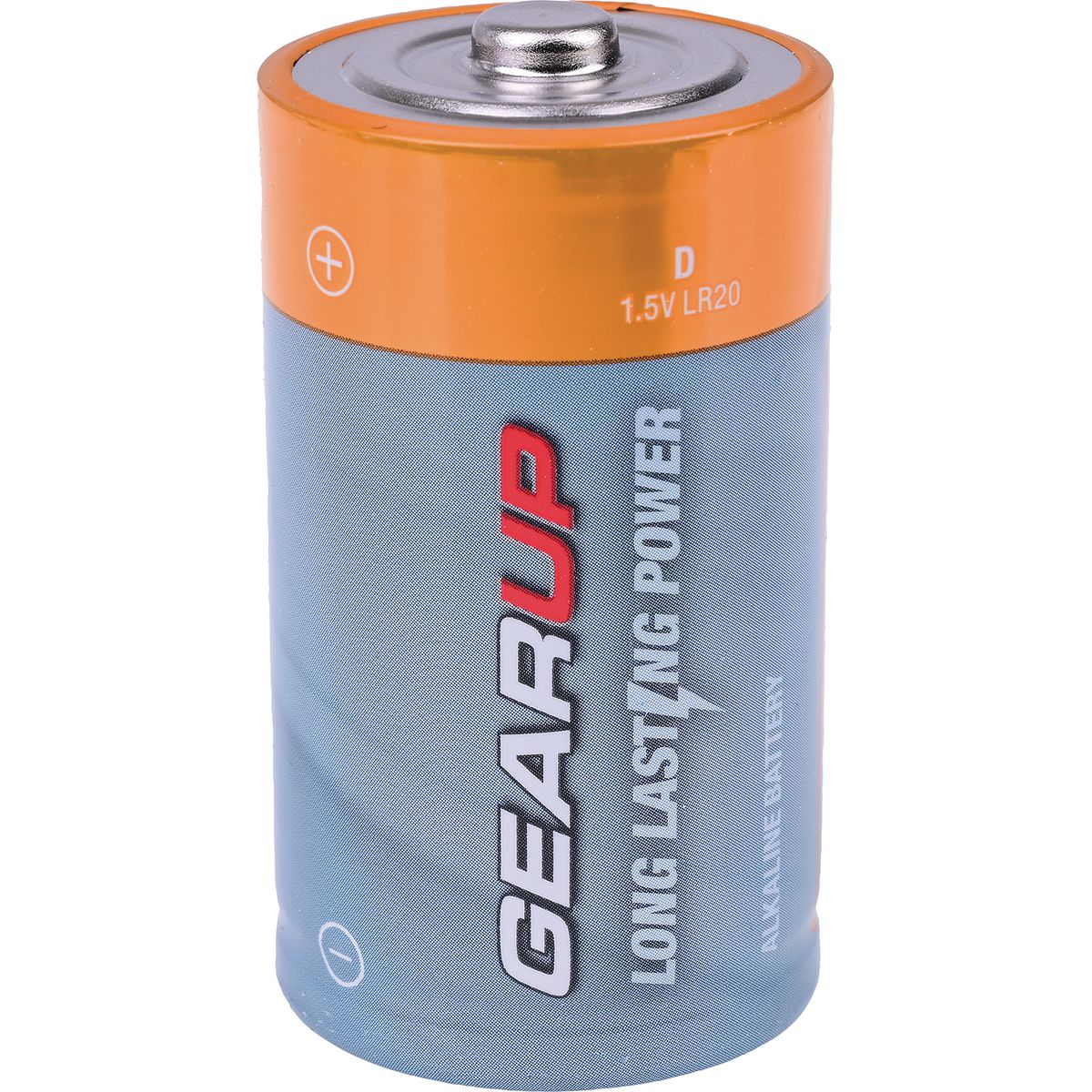 Gearup Alkaline D Size Batteries 4Pcs Hang Box;Capacity:14500Mah GUD-4