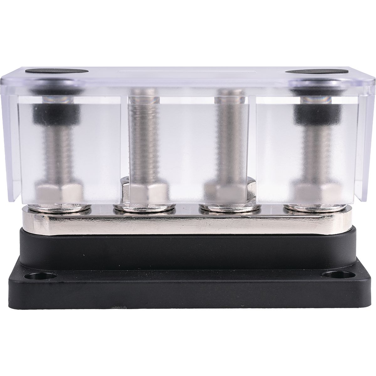OEX 300A Distribution Block 4 Terminals - Black ACX3212