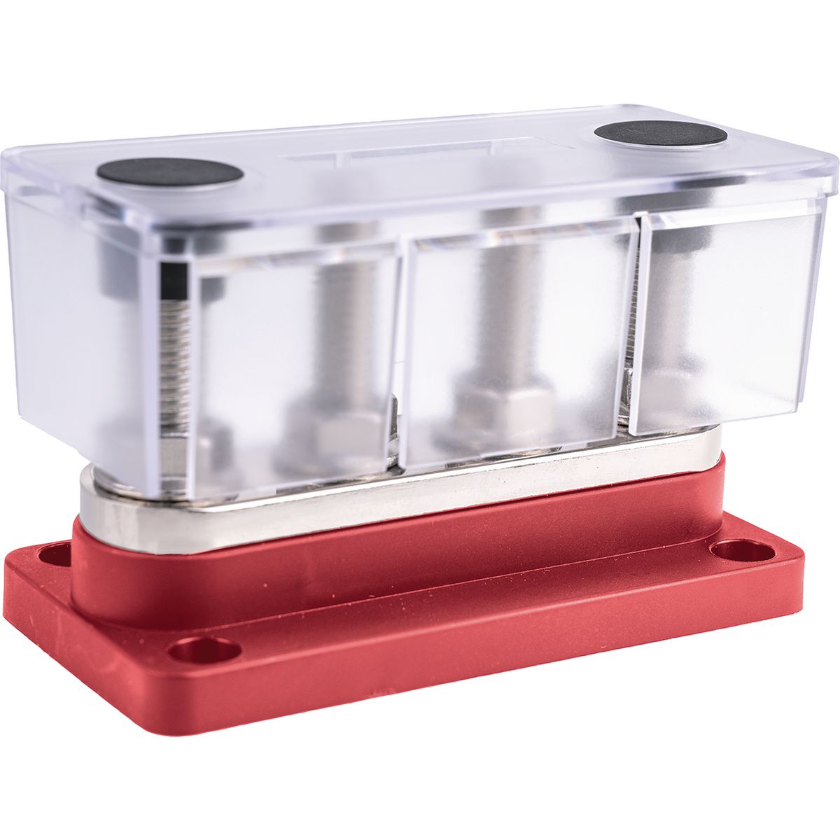 OEX 300A Distribution Block 4 Terminals - Red ACX3213