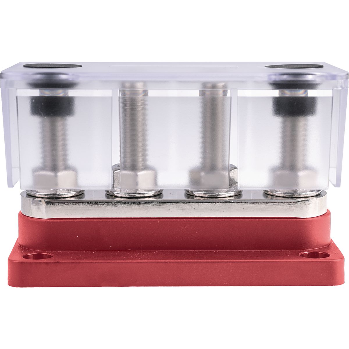 OEX 300A Distribution Block 4 Terminals - Red ACX3213