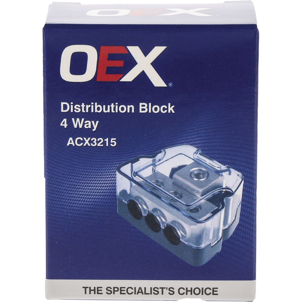 OEX 4 Way Distribution Block ACX3215