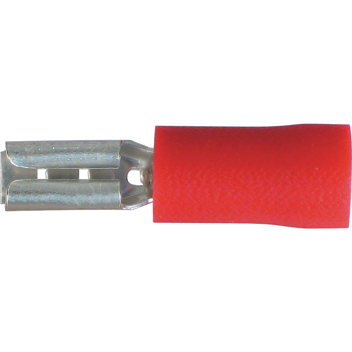 OEX Crimp Terminal Female Blade Red Terminal Entry 2.8 X 0.8mm Vinyl 18 Pce ACX3014BL