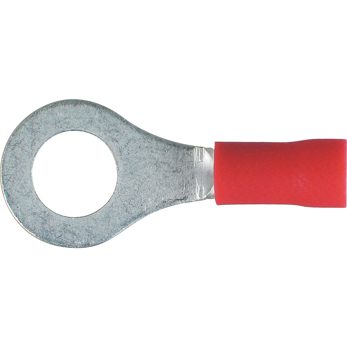 OEX Crimp Terminal Ring Red Id 6.3mm Vinyl 16 Pce ACX3051BL