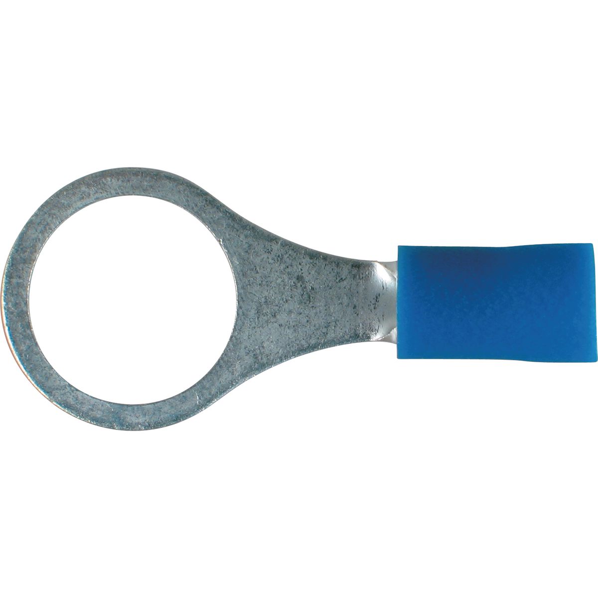 OEX Crimp Terminal Ring Blue 9.5mm Vinyl (100 Pack) ACX3057