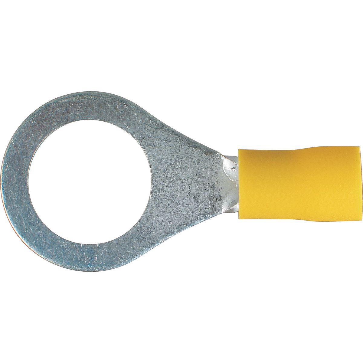 OEX Crimp Terminal Ring Yellow 13mm Vinyl (50 Pack) ACX3063