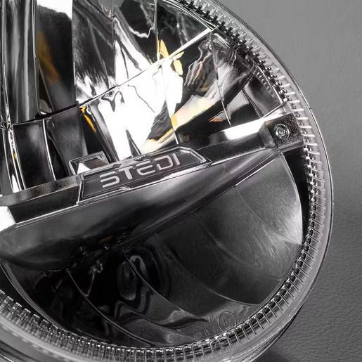 STEDI 7 Inch Homage Led Headlight Chrome 3000K LED-HOMAGE-3000CHR