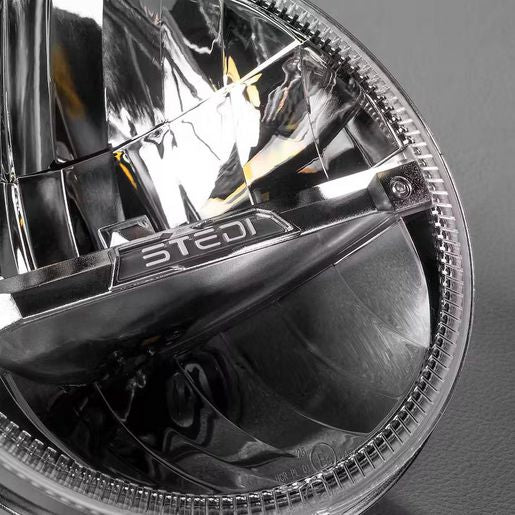 STEDI 7 Inch Homage Led Headlight Chrome 5700K LED-HOMAGE-5700CHR