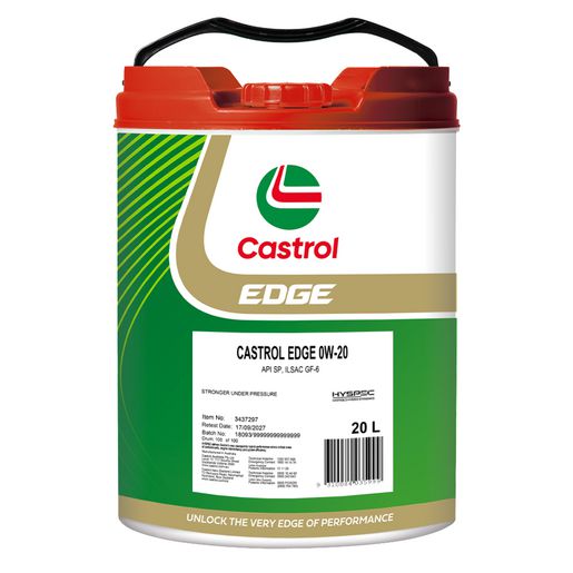 Castrol EDGE 0W-20 Engine Oil 20L 3437297