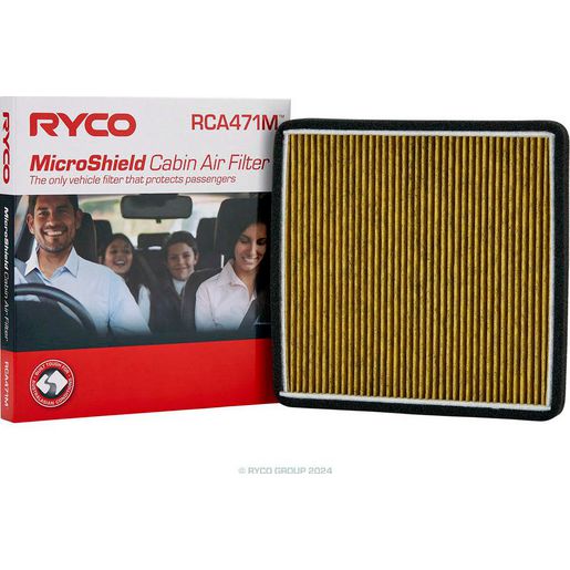 Ryco Cabin Air Filter - Microshield RCA471M
