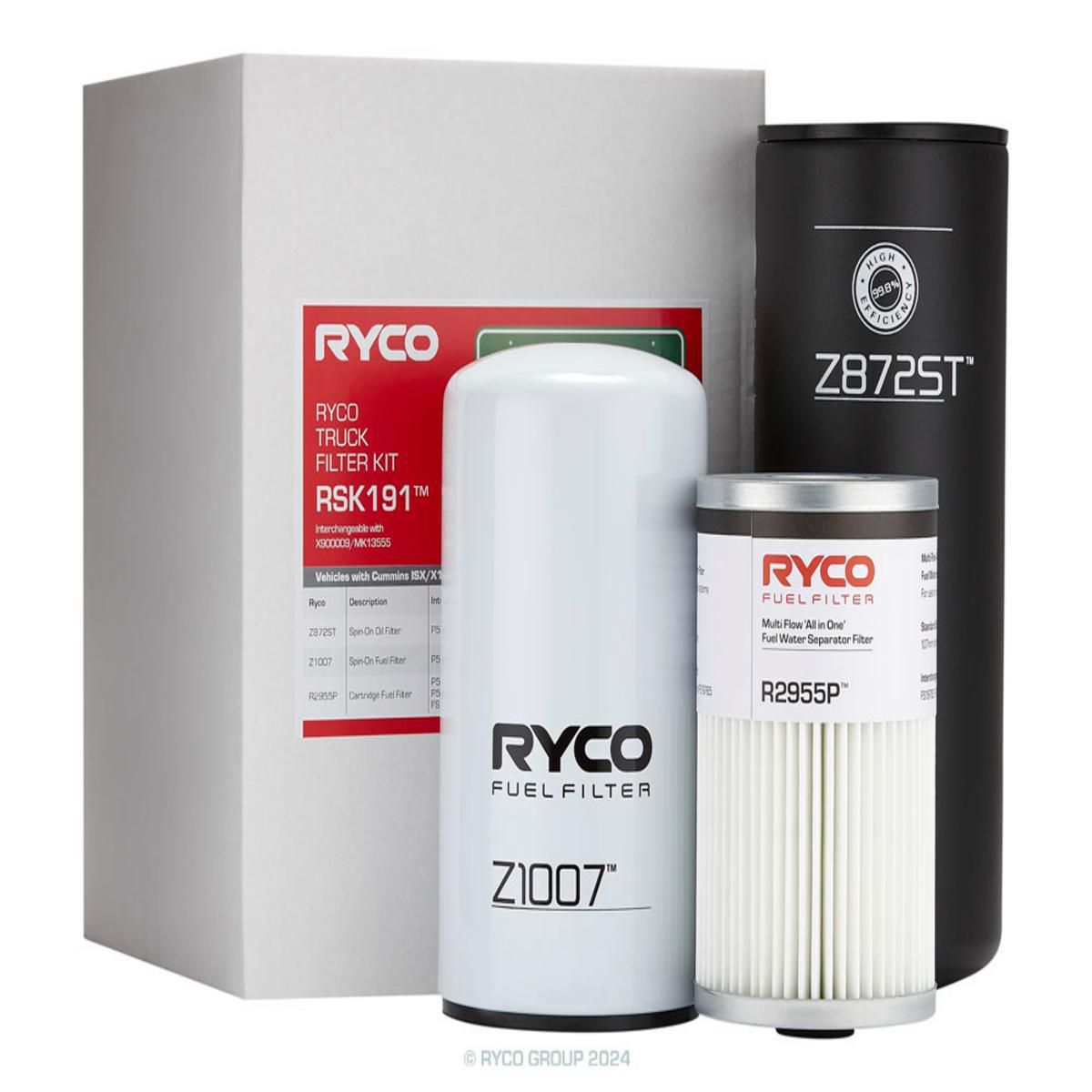 Ryco Truck Filter Service Kit RSK191