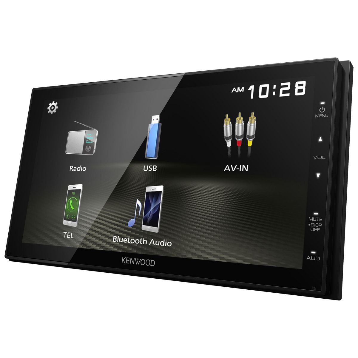 Kenwood 6.8in AV Touchscreen Head Unit with Bluetooth DMX1029BT