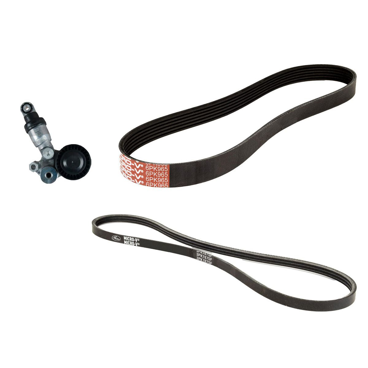 Gates Micro-V Multi Accessory Drive Belt Kit AK016PK965