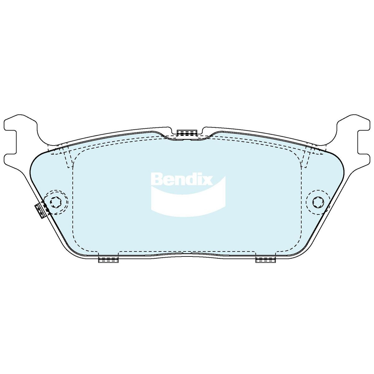 Bendix Ultimate 4WD Brake Pad Set DB2636 ULT4WD