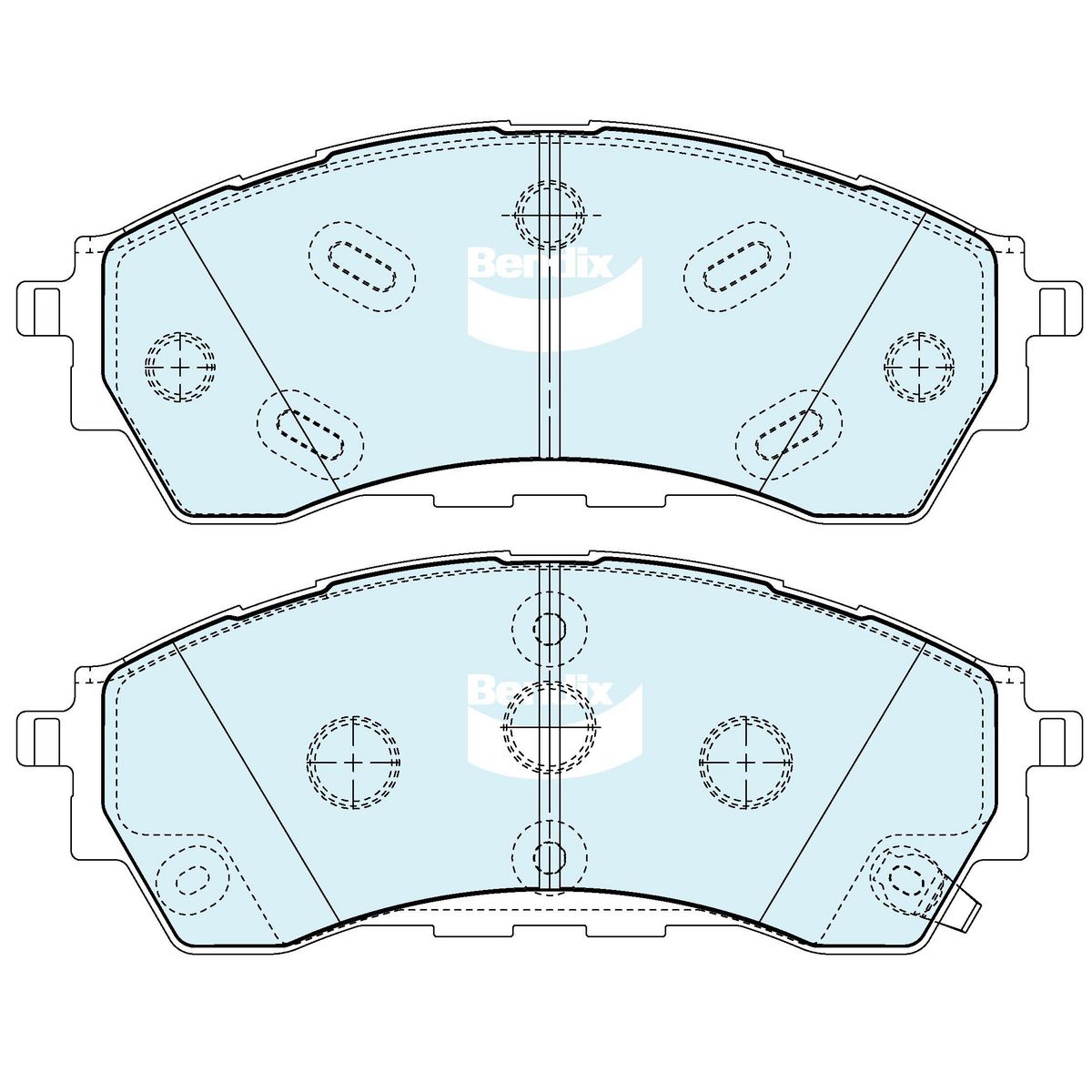 Bendix Ultimate 4WD Brake Pad Set DB2699 ULT4WD