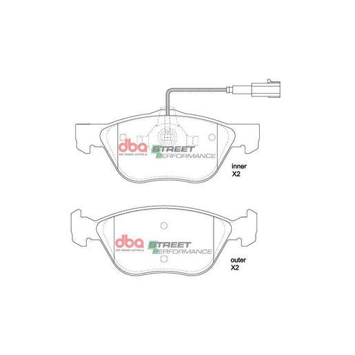 DBA Street Performance Brake Pad Set DB2037SP