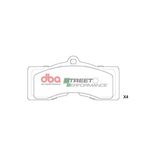 DBA Street Performance Brake Pad Set DB7028ASP