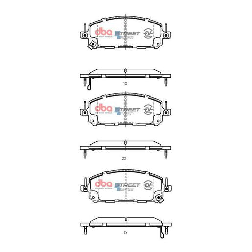 DBA Street Series EV Brake Pads DB15226SSEV