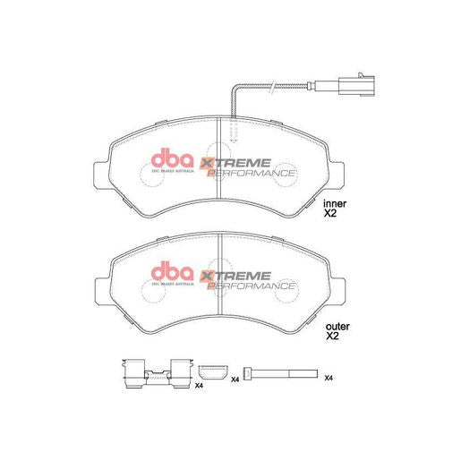 DBA Xtreme Performance Brake Pad Set DB15172XP