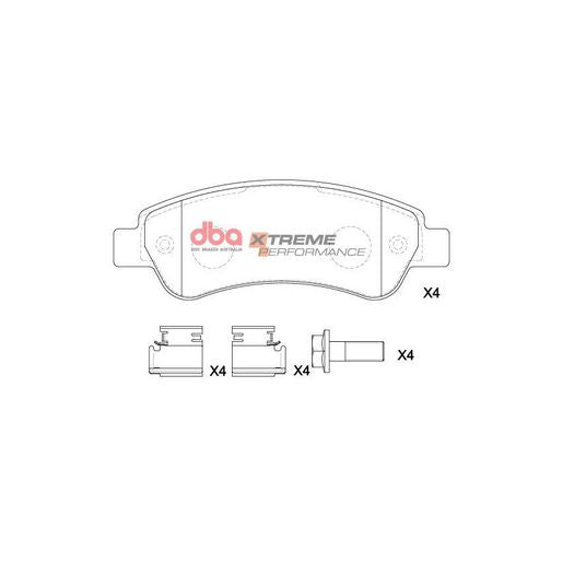 DBA Xtreme Performance Brake Pad Set DB15173XP