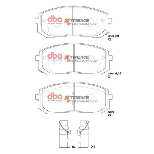 DBA Xtreme Performance Brake Pad Set DB15177XP