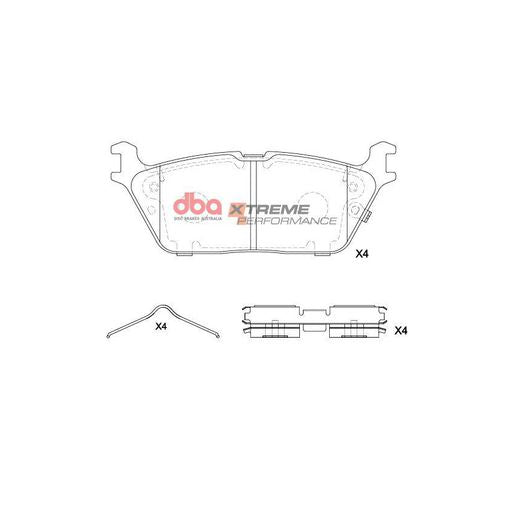 DBA Xtreme Performance Brake Pad Set DB15196XP