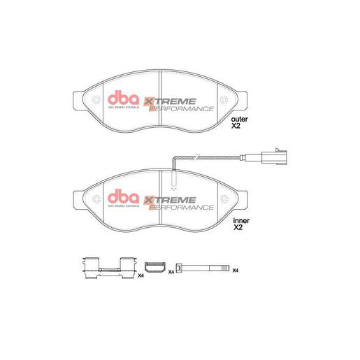 DBA Xtreme Performance Brake Pad Set DB15212XP