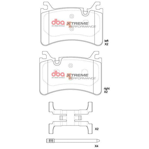 DBA Xtreme Performance Brake Pad Set DB15215XP