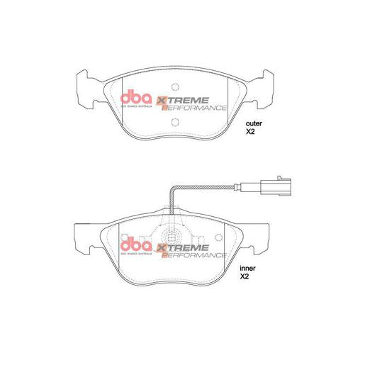 DBA Xtreme Performance Brake Pad Set DB2037XP
