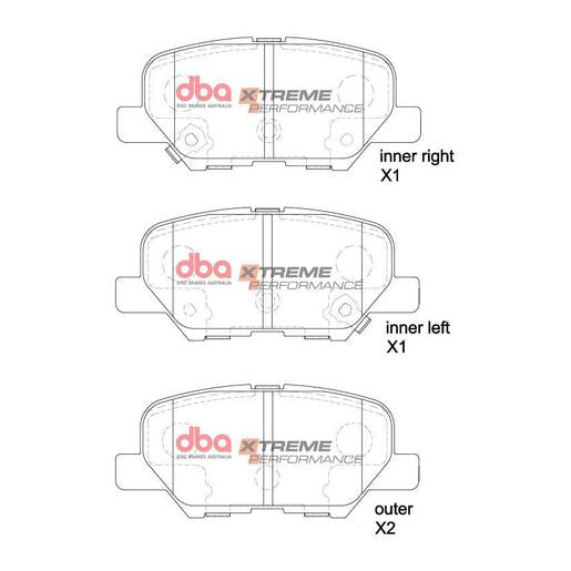 DBA Xtreme Performance Brake Pad Set DB2294XP