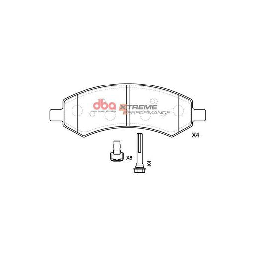 DBA Xtreme Performance Brake Pad Set DB7991XP