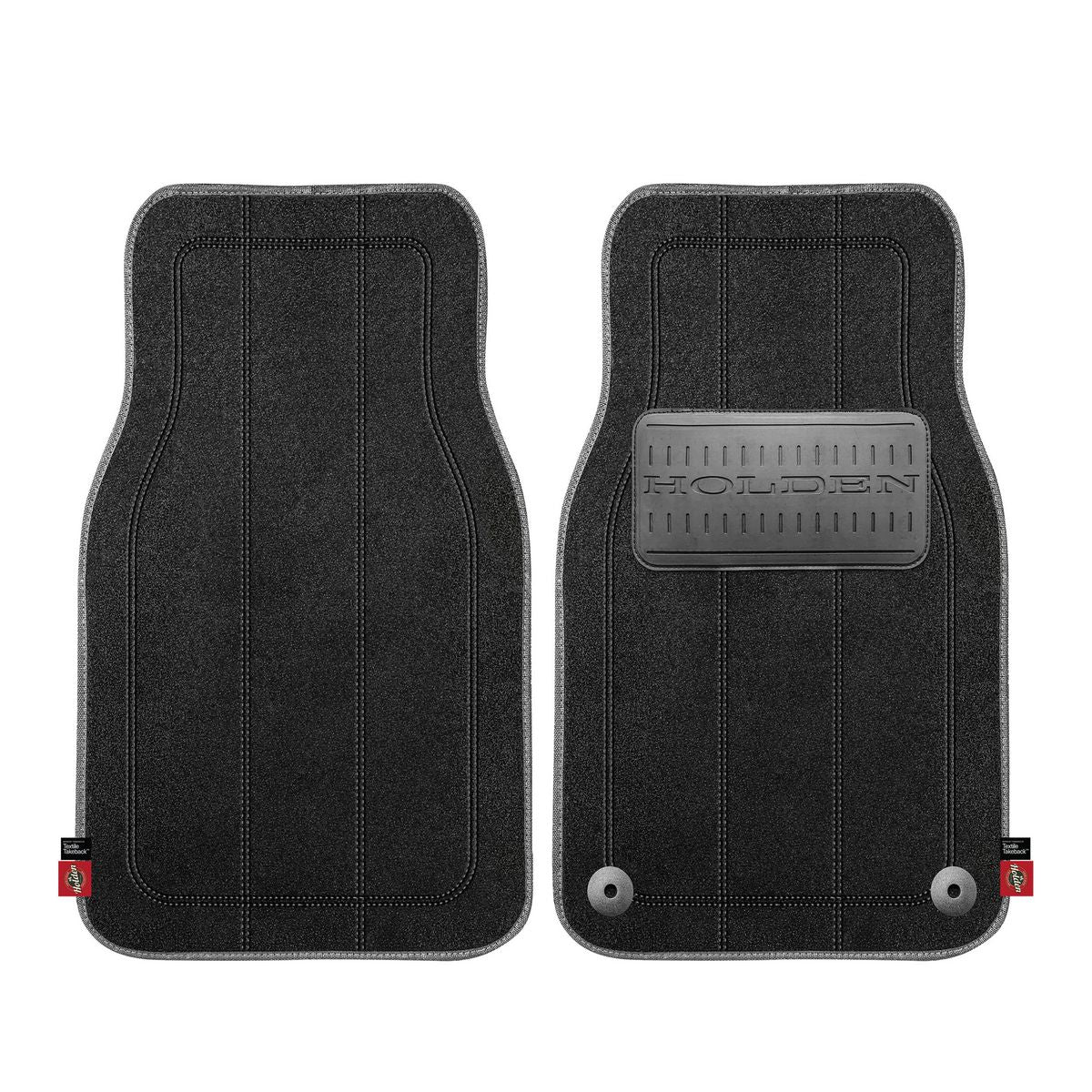 Holden Heritage Repreve Grille Front Floor Mats- Black 4702873
