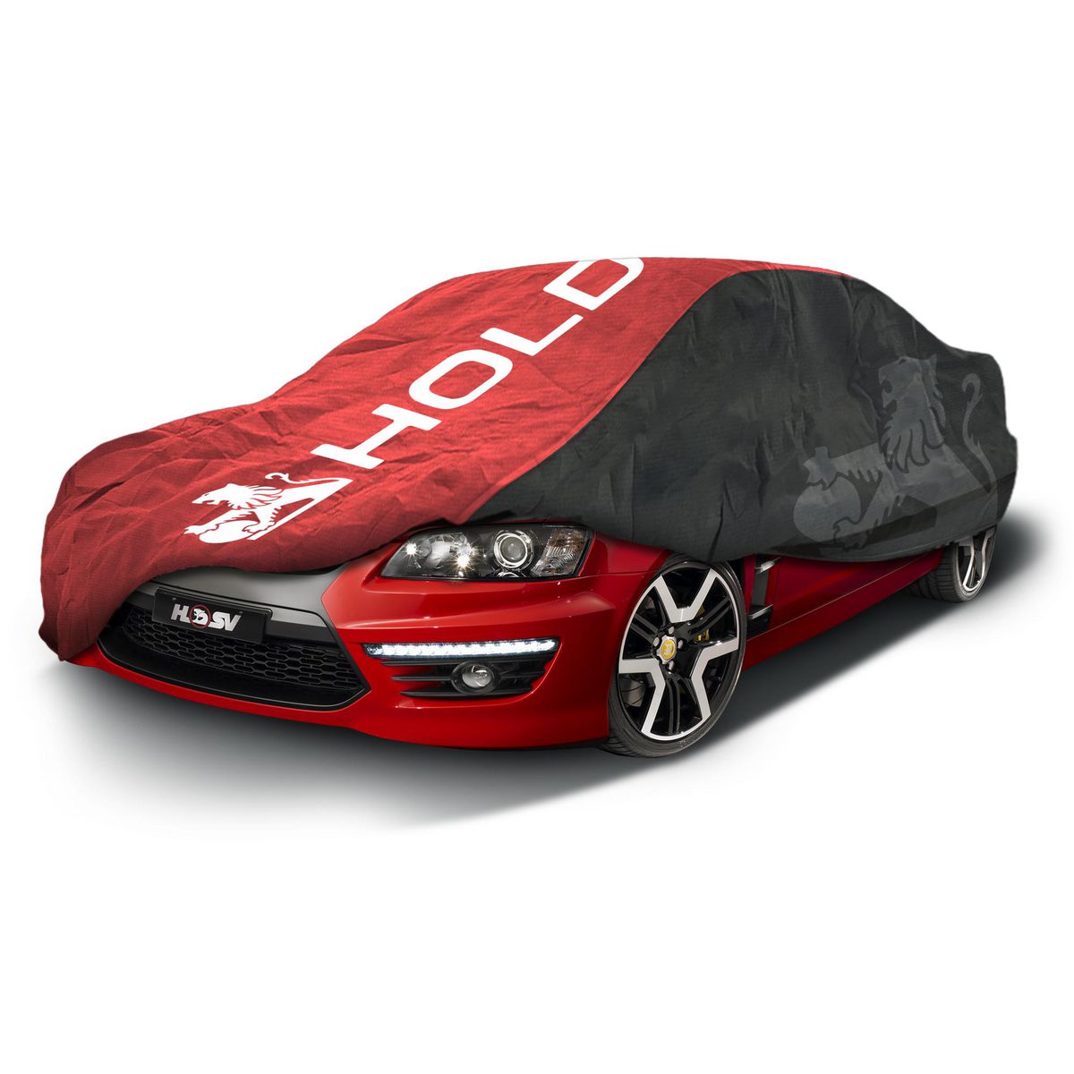 Holden Heritage Car Cover - Vintage Black/Red (Large) 4702804