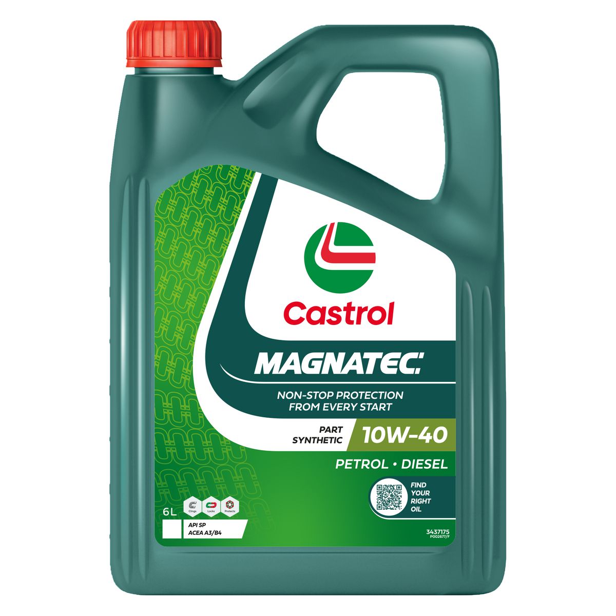Castrol MAGNATEC 10W-40 Engine Oil 6L 3437175