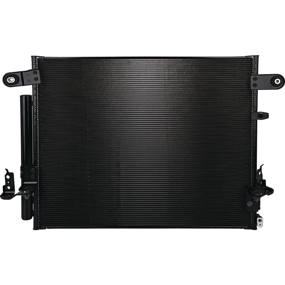 DENSO Air Conditioning Condenser Parallel Flow Inlet Pad Outlet Pad CNX8821