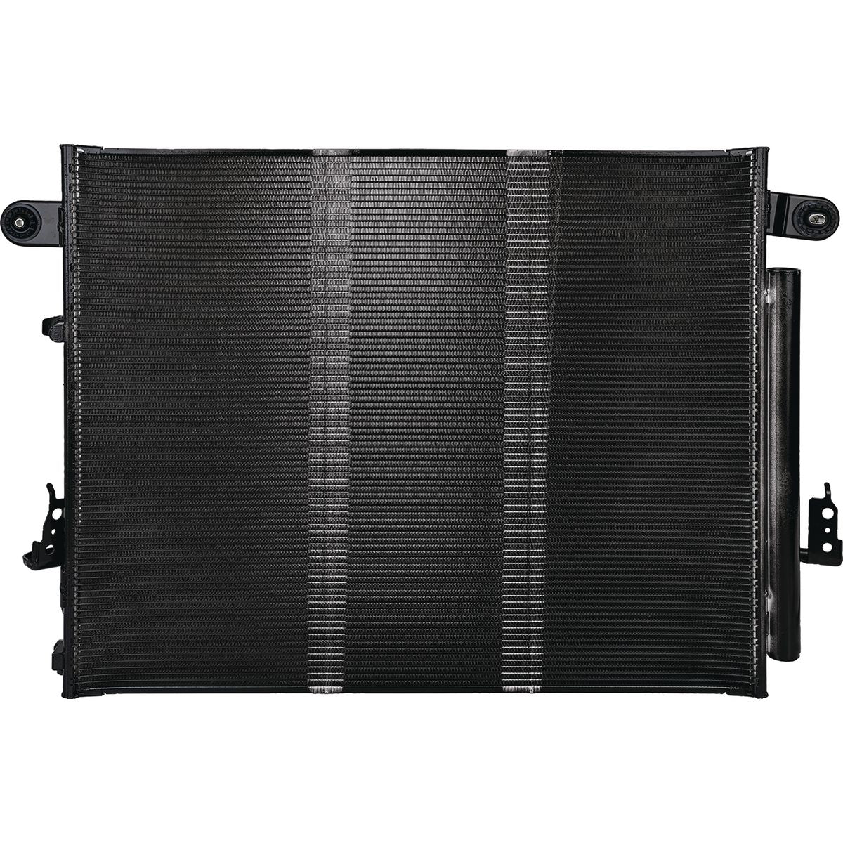 DENSO Air Conditioning Condenser Parallel Flow Inlet Pad Outlet Pad CNX8821