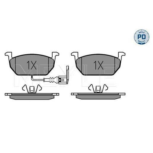 MEYLE Brake Pad Set 025 220 3517/PD