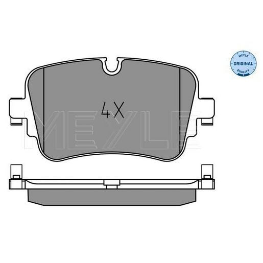 MEYLE Brake Pad Set 025 223 0717