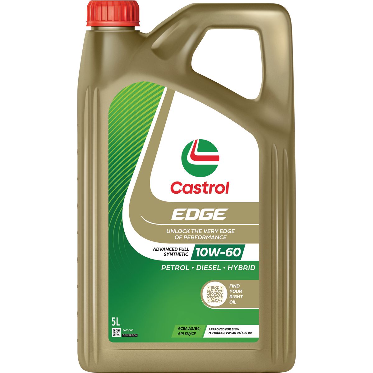 Castrol Edge 10W-60 Engine Oil 5L 3435063