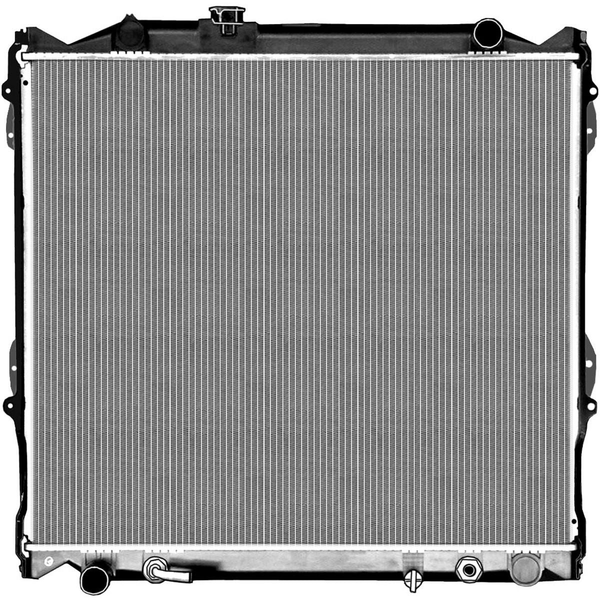 OEX Radiator Engine Cooling Aluminium Core Plastic Tank RAD1537X